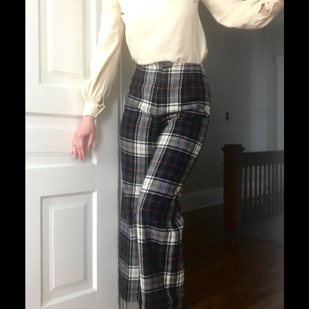 Vintage Pendleton Plaid Trousers
